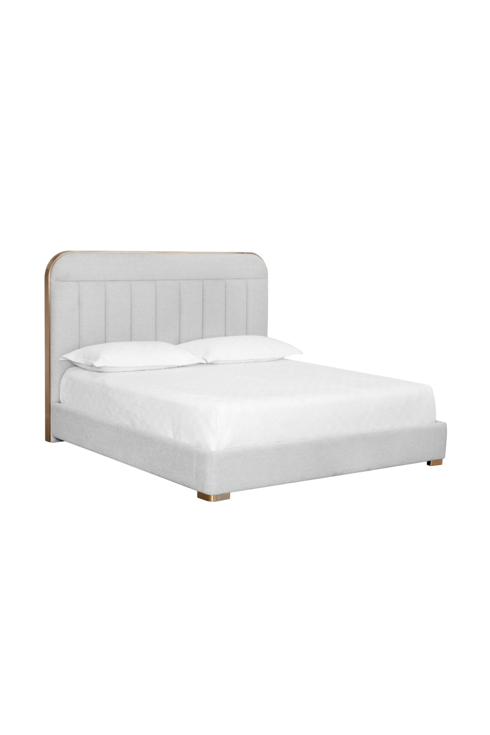 Modern European furniture - Tufted Headboard King Bed - www.oroa.com