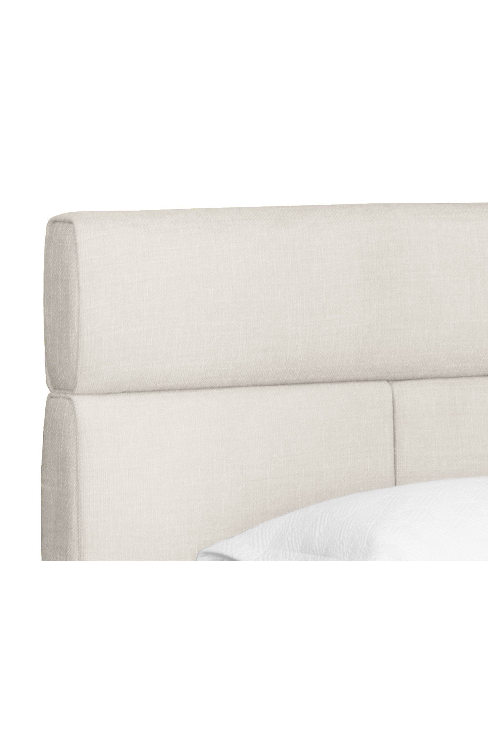 Modern European furniture - Tufted Cream King Bed - www.oroa.com