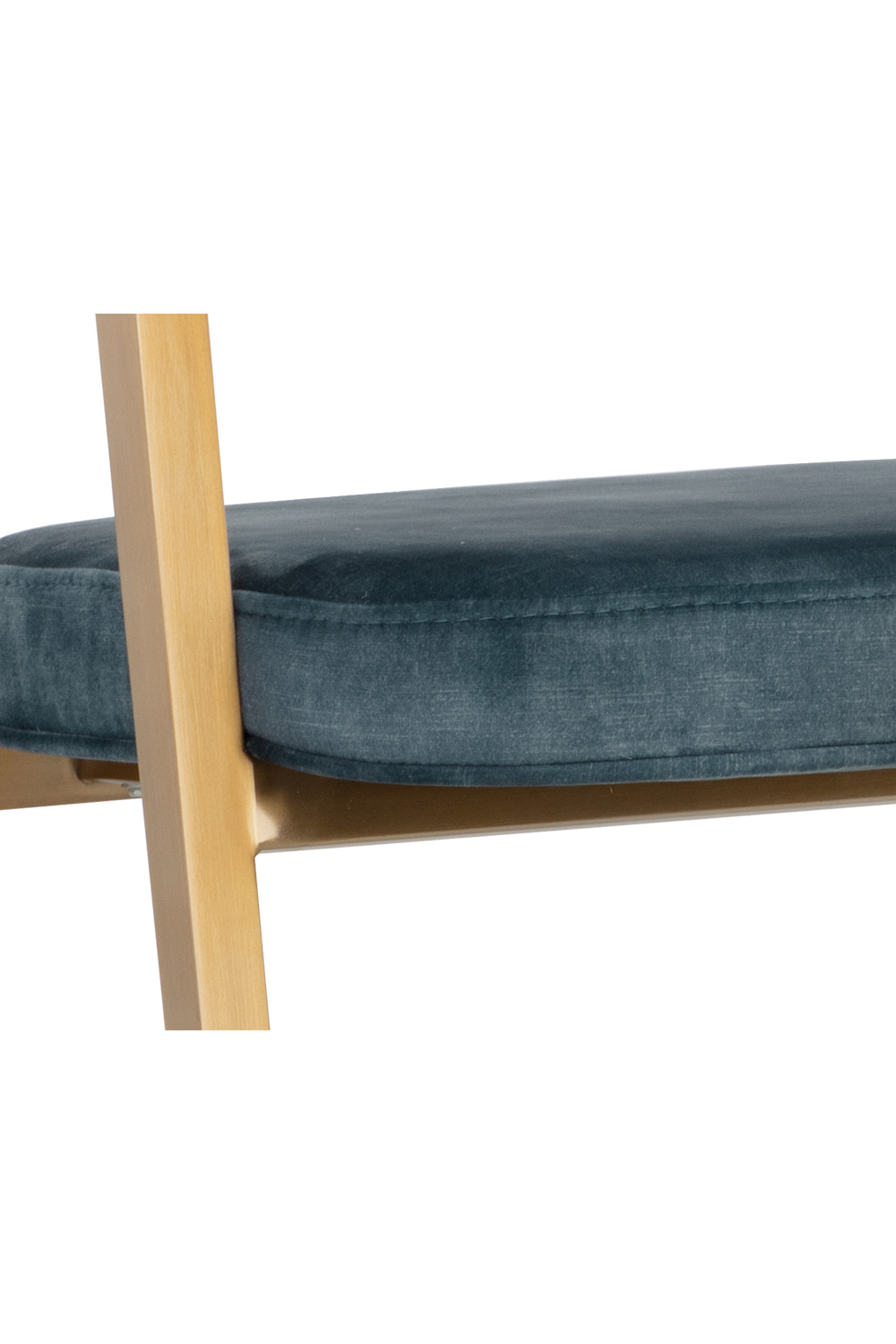   Modern European furniture - Blue Channeled Back Dining Armchair - www.oroa.com | Oroa.com