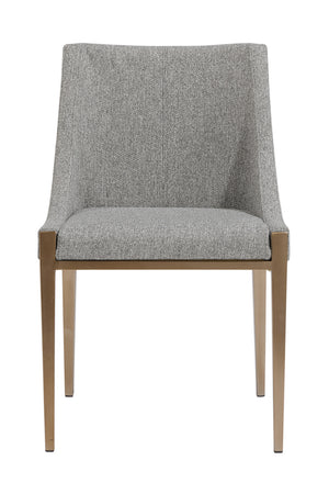   Modern European furniture - Fabric Upholstered Dining Chair - www.oroa.com | Oroa.com