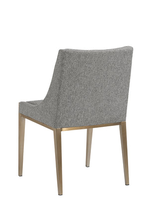   Modern European furniture - Fabric Upholstered Dining Chair - www.oroa.com | Oroa.com