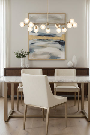   Modern European furniture - Fabric Upholstered Dining Chair - www.oroa.com | Oroa.com