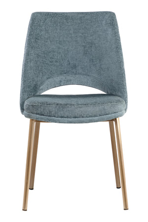   Cutout-Back Fabric Dining Chairs (2) | Oroa.com