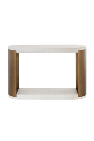 Modern European furniture - White Concrete Console Table - www.oroa.com