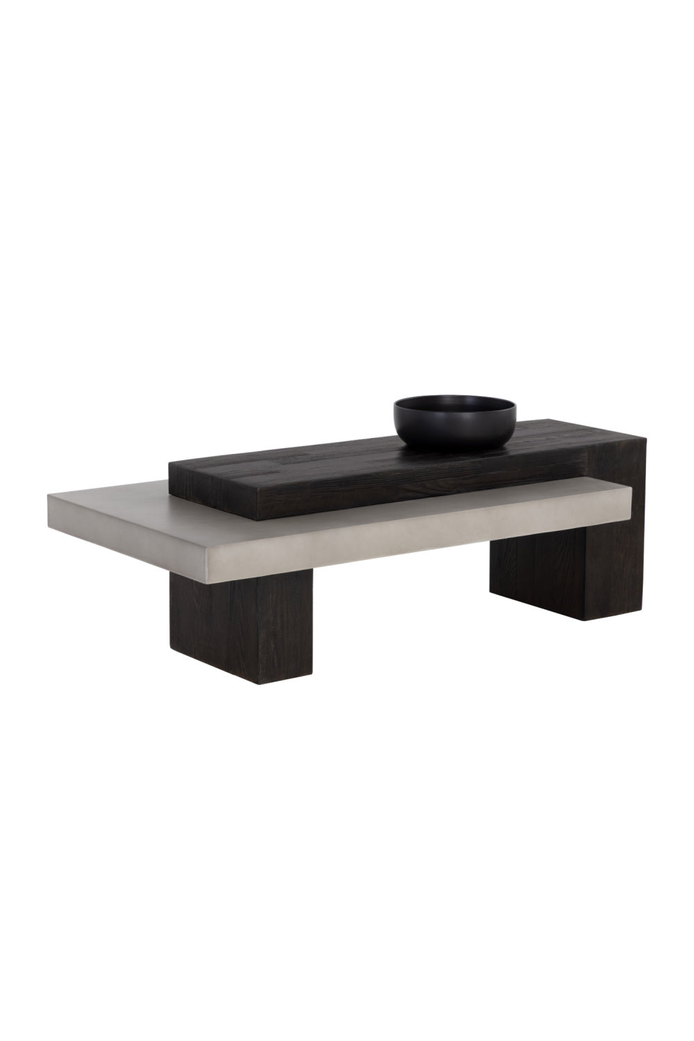 Modern European furniture - Rectangular Timber-Effect Indoor/Outdoor Coffee Table - www.oroa.com