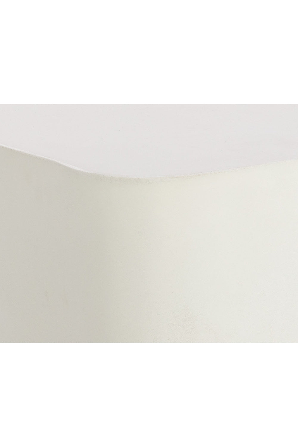 Modern European furniture - White Freeform Outdoor End Table L - www.oroa.com