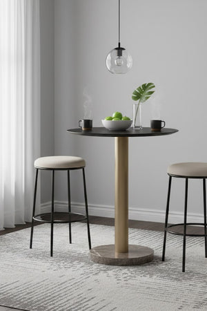 Modern European furniture - Gray Oak Bar Table - www.oroa.com