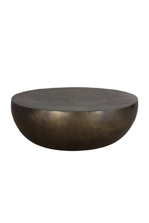   Modern European furniture - Round Antique Bronze Coffee Table - www.oroa.com | Oroa.com