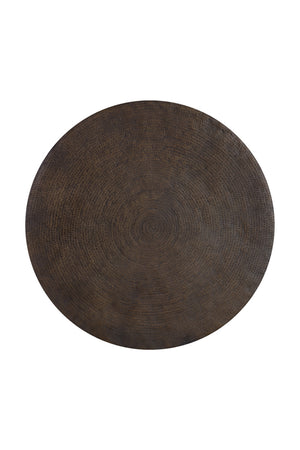   Modern European furniture - Round Antique Bronze Coffee Table - www.oroa.com | Oroa.com