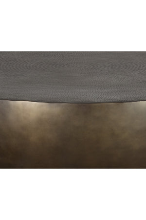   Modern European furniture - Round Antique Bronze Coffee Table - www.oroa.com | Oroa.com