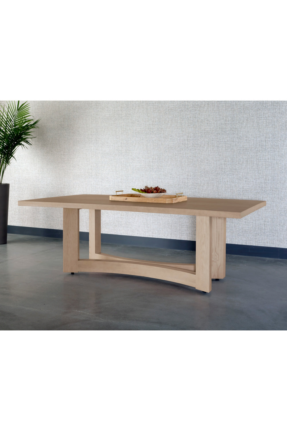   Modern European furniture - Light Washed Oak Dining Table  - www.oroa.com | Oroa.com