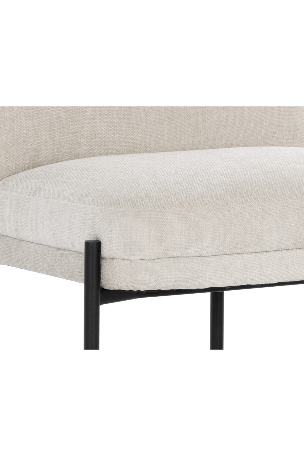 Modern European furniture - Textured Fabric Dining Chair - www.oroa.com