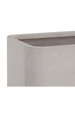 Modern European furniture - Leather-Look 2-Drawer Nightstand - www.oroa.com