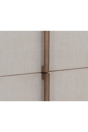 Modern European furniture - Leather-Look 2-Drawer Nightstand - www.oroa.com