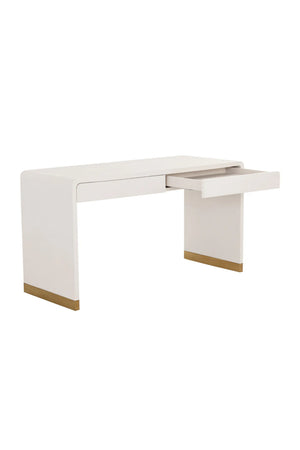 Curved Wood Desk | Splendido Ilona | Oroa.com
