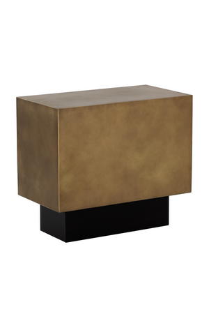   Modern European furniture - Rectangular Brass Side Table - www.oroa.com | Oroa.com