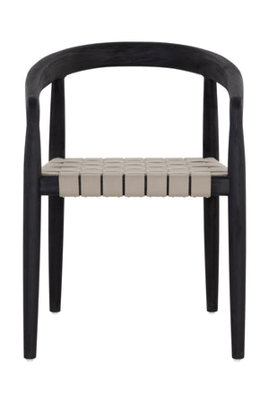 Modern European furniture - Woven Seat Indoor/Outdoor Dining Chair - www.oroa.com