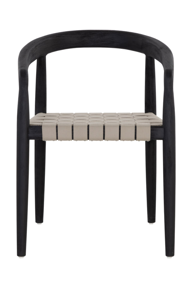 Modern European furniture - Woven Seat Indoor/Outdoor Dining Chair - www.oroa.com