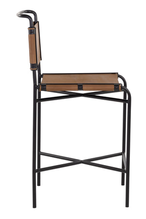 Modern European furniture - Classic Leather Counter Stool - www.oroa.com