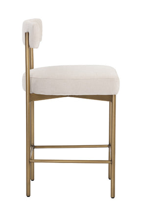 Modern European furniture - Low Back Fabric Counter Stool - www.oroa.com