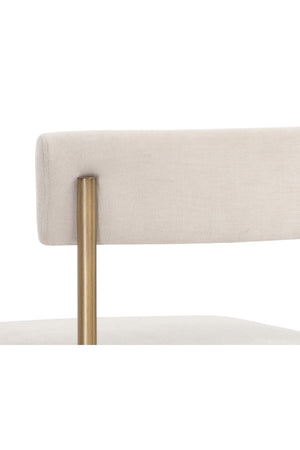 Modern European furniture - Low Back Fabric Counter Stool - www.oroa.com