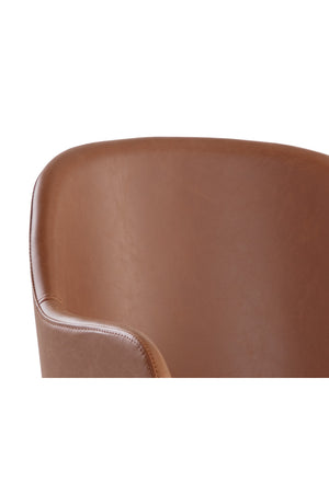 Modern European furniture - Leather Look Dining Armchair - www.oroa.com