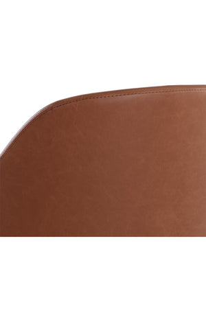 Modern European furniture - Leather Look Dining Armchair - www.oroa.com