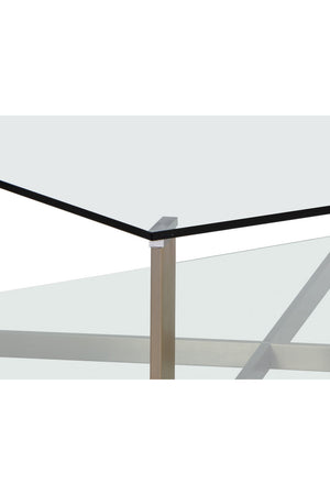 Square Glass Coffee Table | Splendido Xavier | Oroa.com