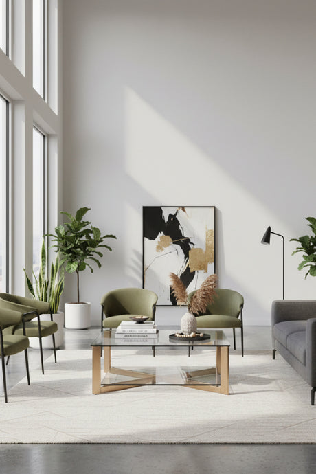 Square Glass Coffee Table | Splendido Xavier | Oroa.com