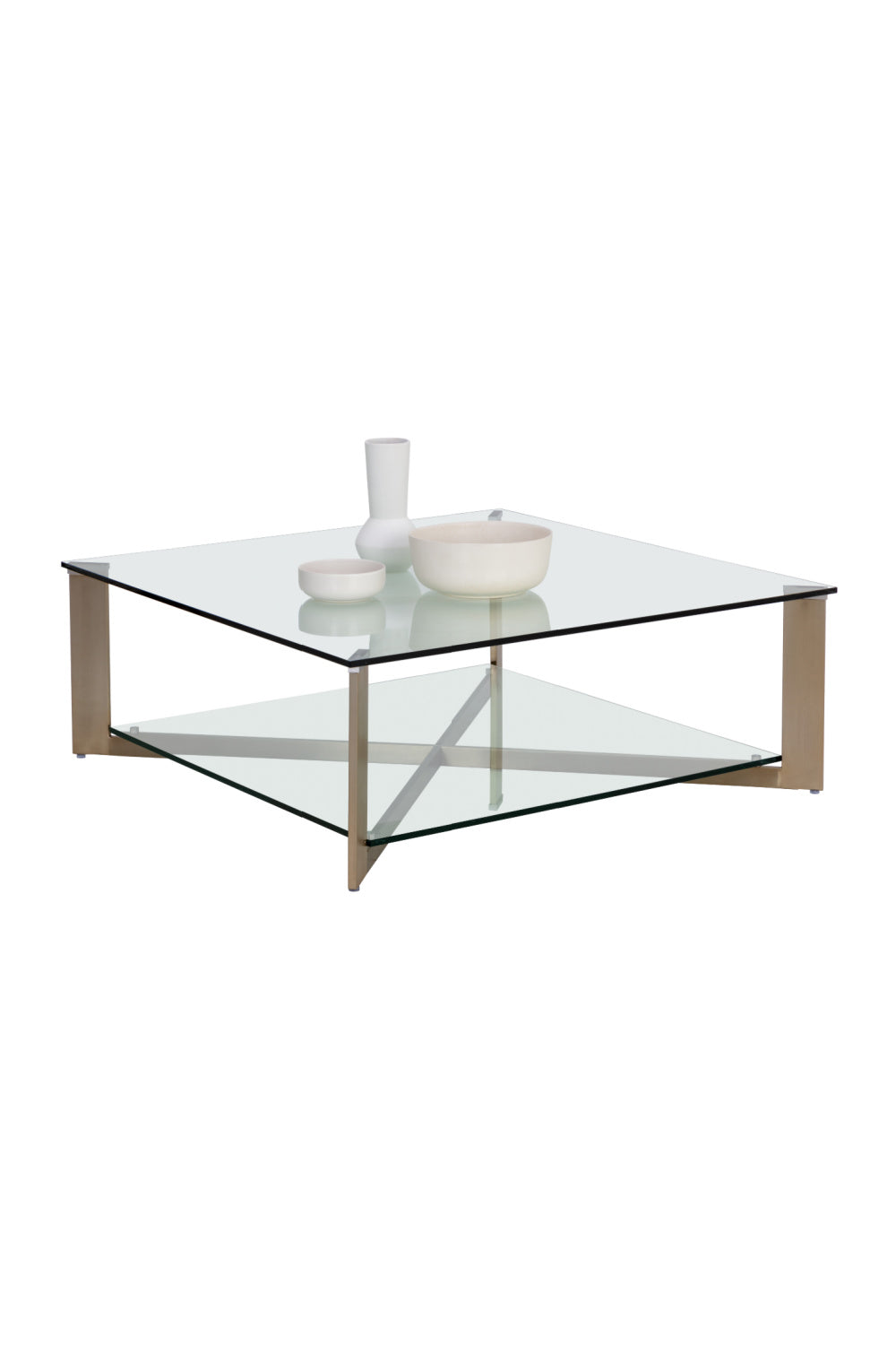 Square Glass Coffee Table | Splendido Xavier | Oroa.com