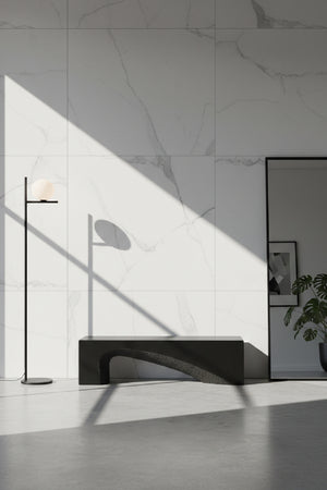 Modern European furniture - Textured Concrete Bench - www.oroa.com