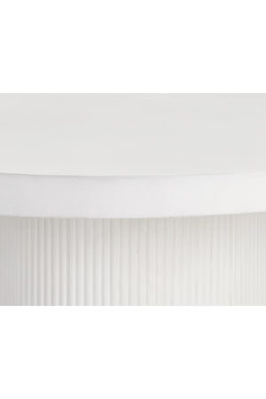 Modern European furniture - White Concrete Indoor/Outdoor Dining Table - www.oroa.com