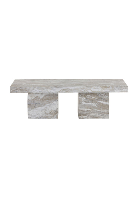   Modern European furniture - Sand Marble Concrete Outdoor Bench - www.oroa.com | Oroa.com