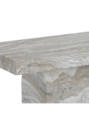   Modern European furniture - Sand Marble Concrete Outdoor Bench - www.oroa.com | Oroa.com