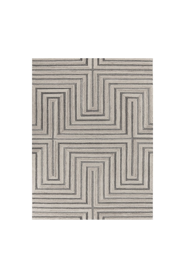 Hand-Tufted Beige Area Rug | Splendido Oslow | Oroa.com