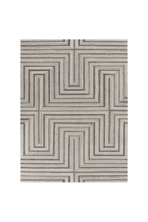 Hand-Tufted Beige Area Rug | Splendido Oslow | Oroa.com