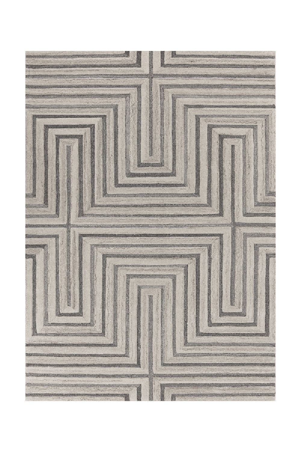 Hand-Tufted Beige Area Rug | Splendido Oslow | Oroa.com
