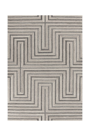 Hand-Tufted Beige Area Rug | Splendido Oslow | Oroa.com