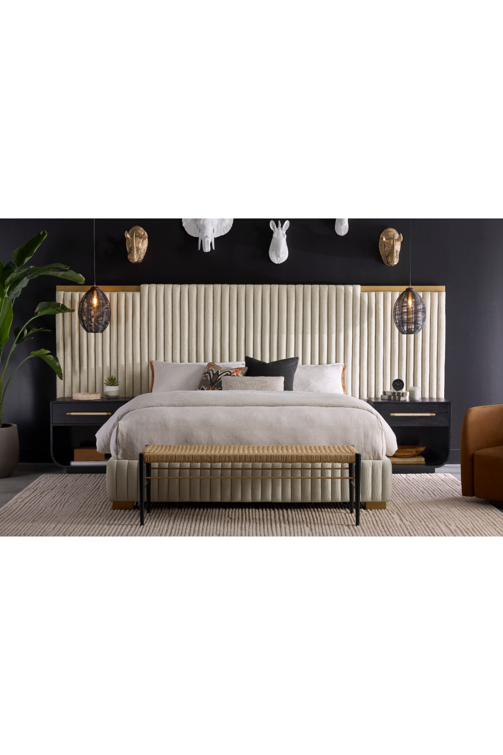 Hand-woven Wool Area Rug | Splendido Deva | Oroa.com