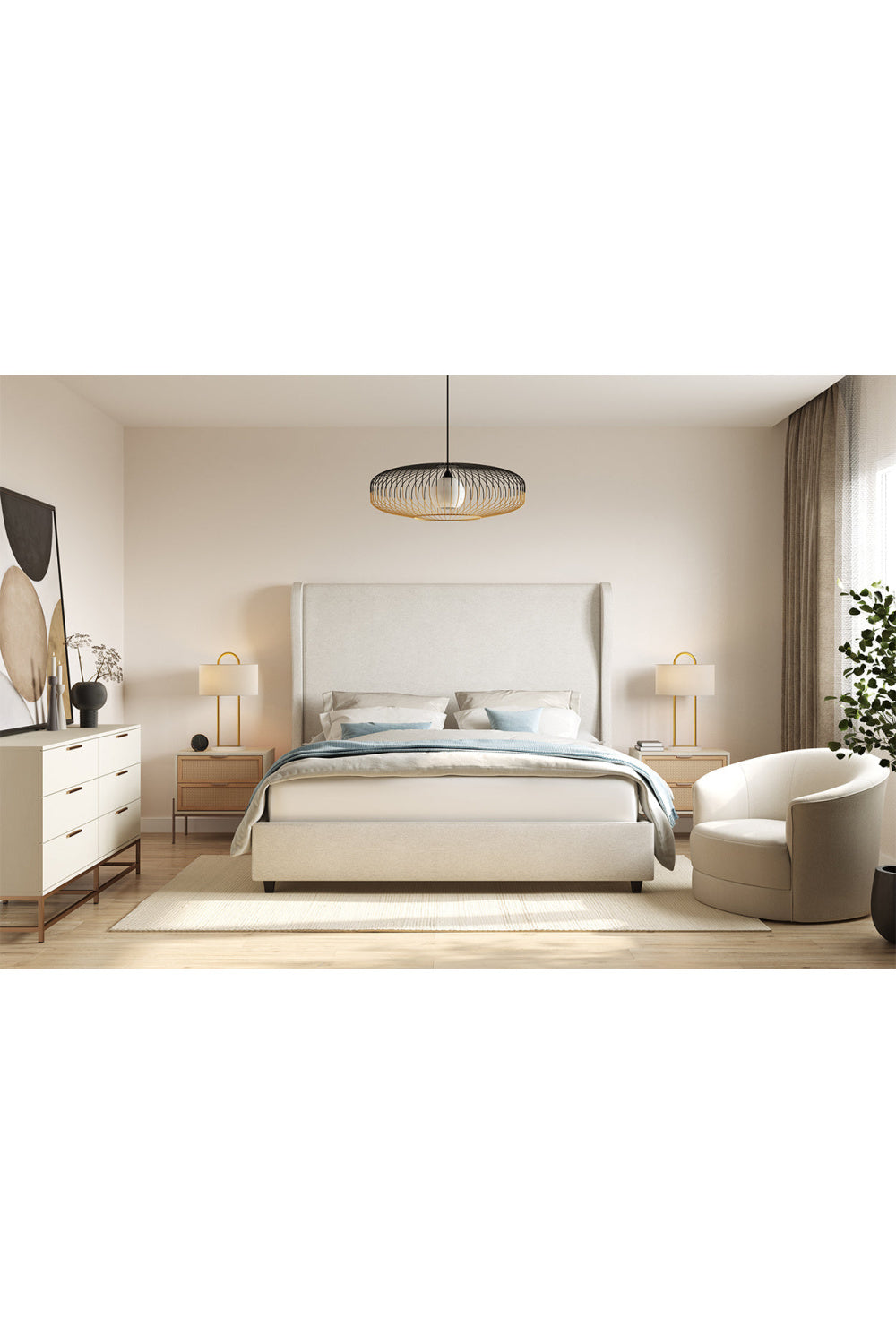 Hand-woven Wool Area Rug | Splendido Deva | Oroa.com