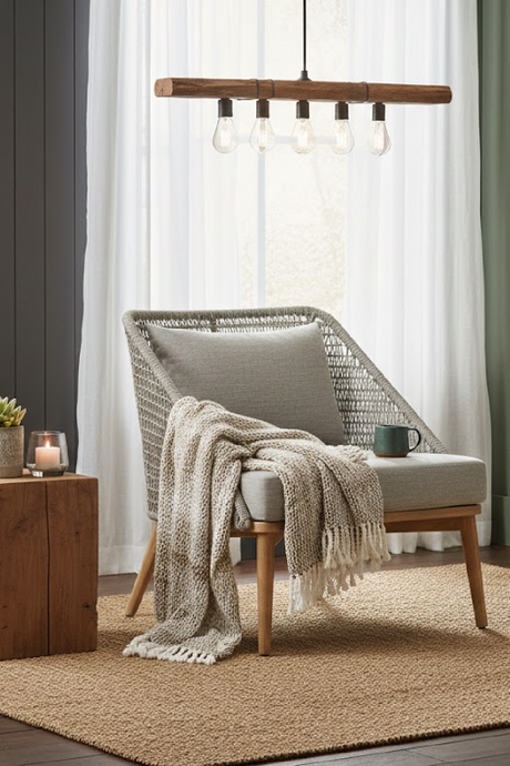 Modern European furniture - Woven Back Indoor/Outdoor Lounge Chair - www.oroa.com