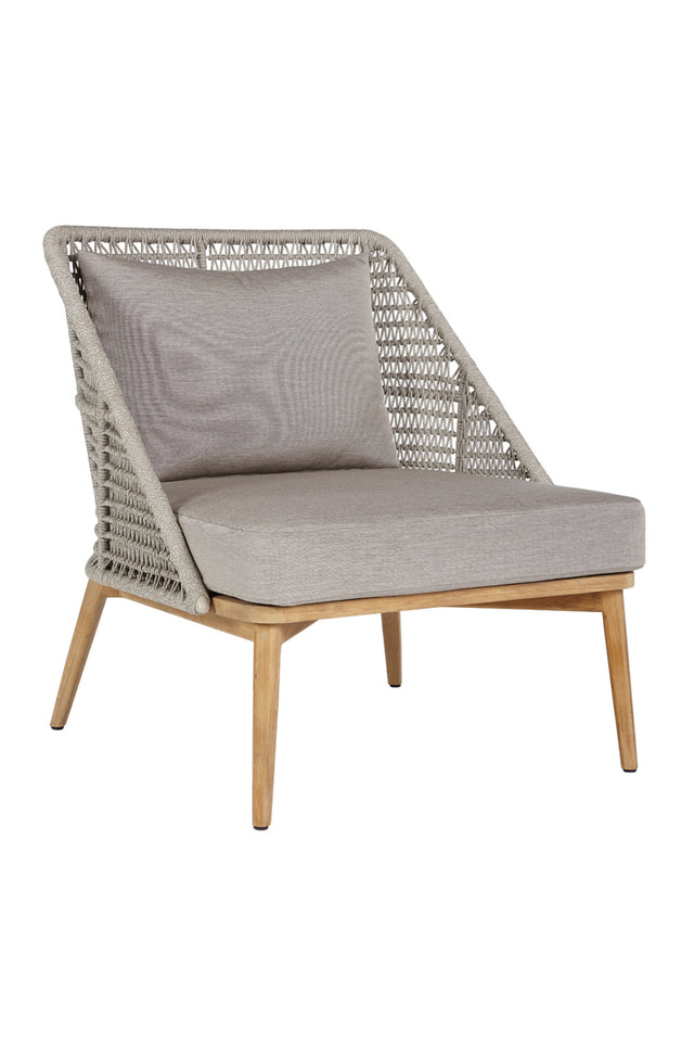 Modern European furniture - Woven Back Indoor/Outdoor Lounge Chair - www.oroa.com
