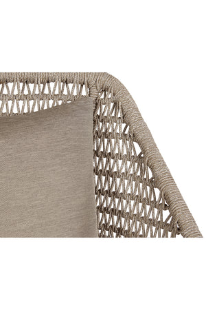 Modern European furniture - Woven Back Indoor/Outdoor Lounge Chair - www.oroa.com
