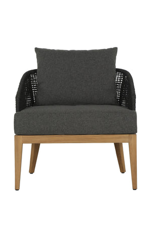 Modern European furniture - Weave Back Indoor/Outdoor Lounge Chair - www.oroa.com