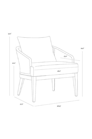 Modern European furniture - Weave Back Indoor/Outdoor Lounge Chair - www.oroa.com