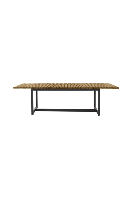 Modern European furniture - Teak Indoor/Outdoor Extendable Dining Table  - www.oroa.com