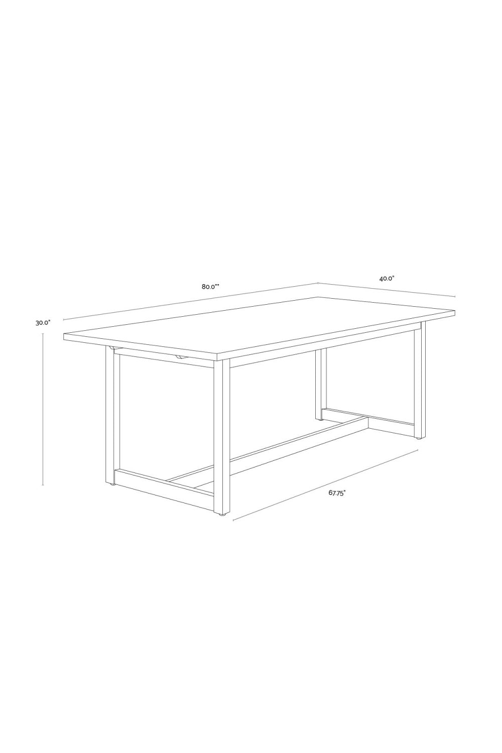   Modern European furniture - Teak Indoor/Outdoor Extendable Dining Table  - www.oroa.com | Oroa.com