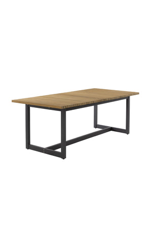   Modern European furniture - Teak Indoor/Outdoor Extendable Dining Table  - www.oroa.com | Oroa.com