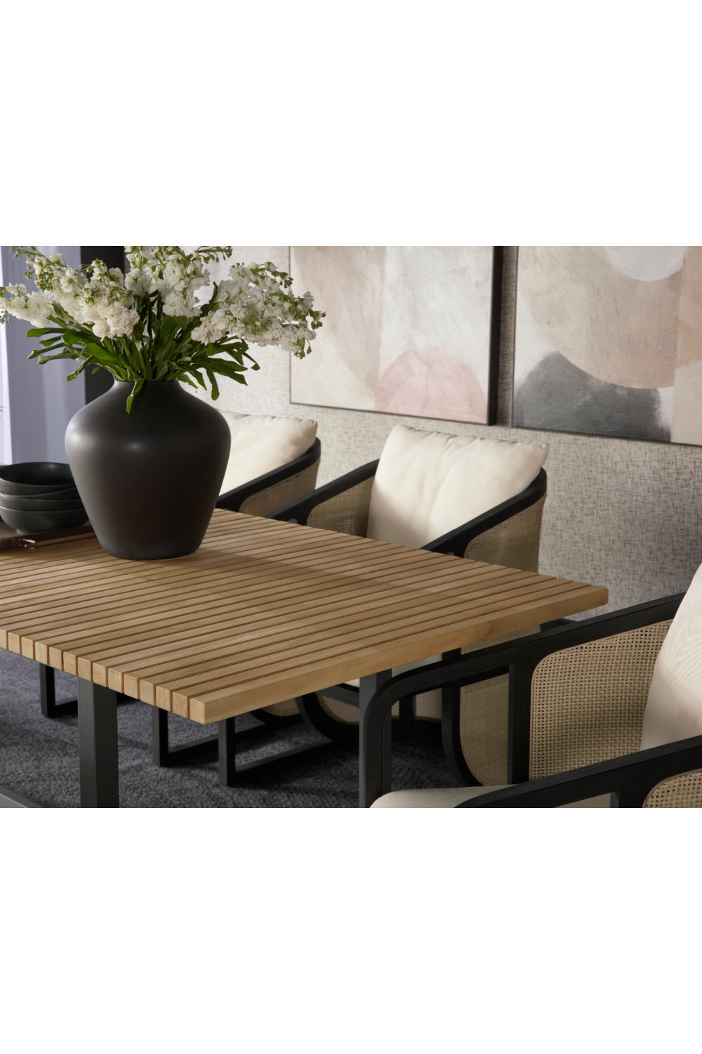  Modern European furniture - Teak Indoor/Outdoor Extendable Dining Table  - www.oroa.com | Oroa.com
