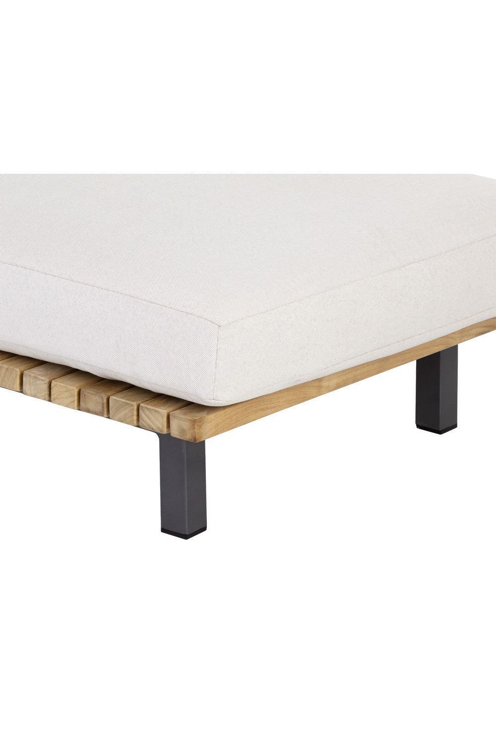 Modern European furniture - Natural Teak Sun Indoor/Outdoor Lounger - www.oroa.com